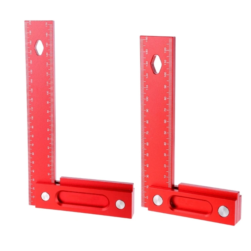 

Woodworking Square Measuring Ruler Height Ruler Metric Square Measurement Tool Dropship