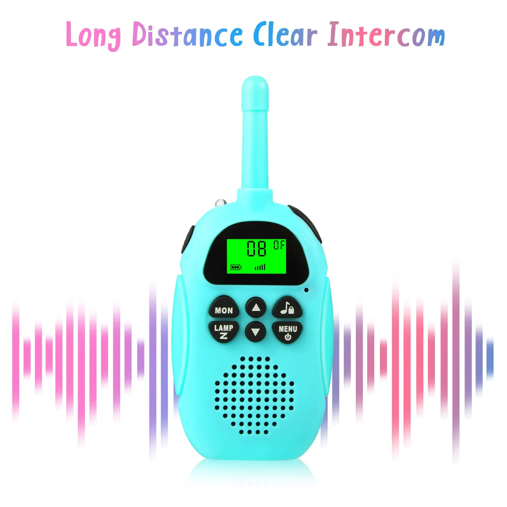 Walkie-talkie pour enfants, 2 pièces, Mini jouets émetteur-récepteur  portable, radio à longue portée à 2 voies, ensemble walkie-talky, cadeaux  pour garçons et filles - AliExpress