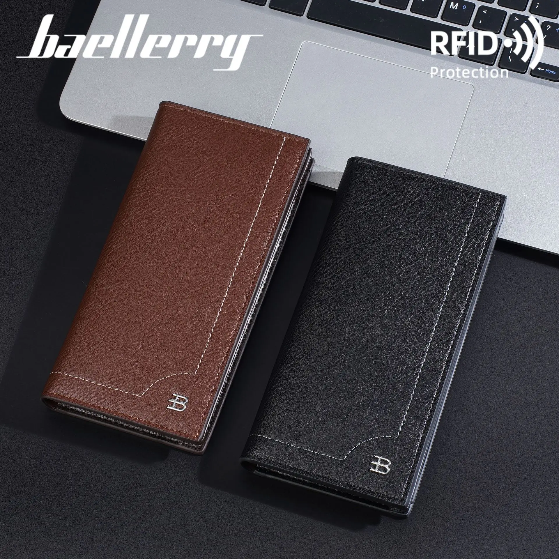 1Pcs Large-Capacity Men's Long Wallet with Zipper Coin Pocket, Multiple Card Slots, Multifunctional Business Wallet, Business Casual Travel Portable Gift