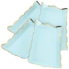 Square Paper Lace Plate Serving Trays for Party Food Fruit Cookie Platters Parties Plates 3
