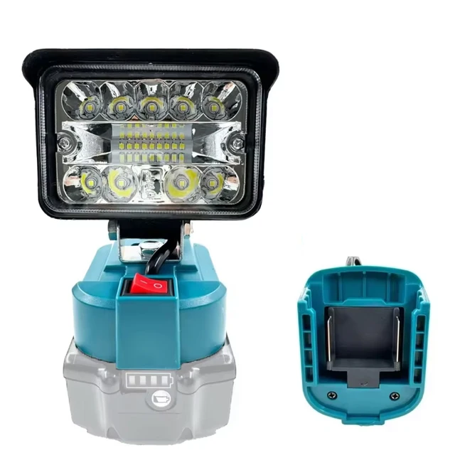 HOT 3 Inch LED Light for Makita 14.4-18V Battery Emergency Flashlight Outdoor Work Light Camping Fishing Light Site Lighting