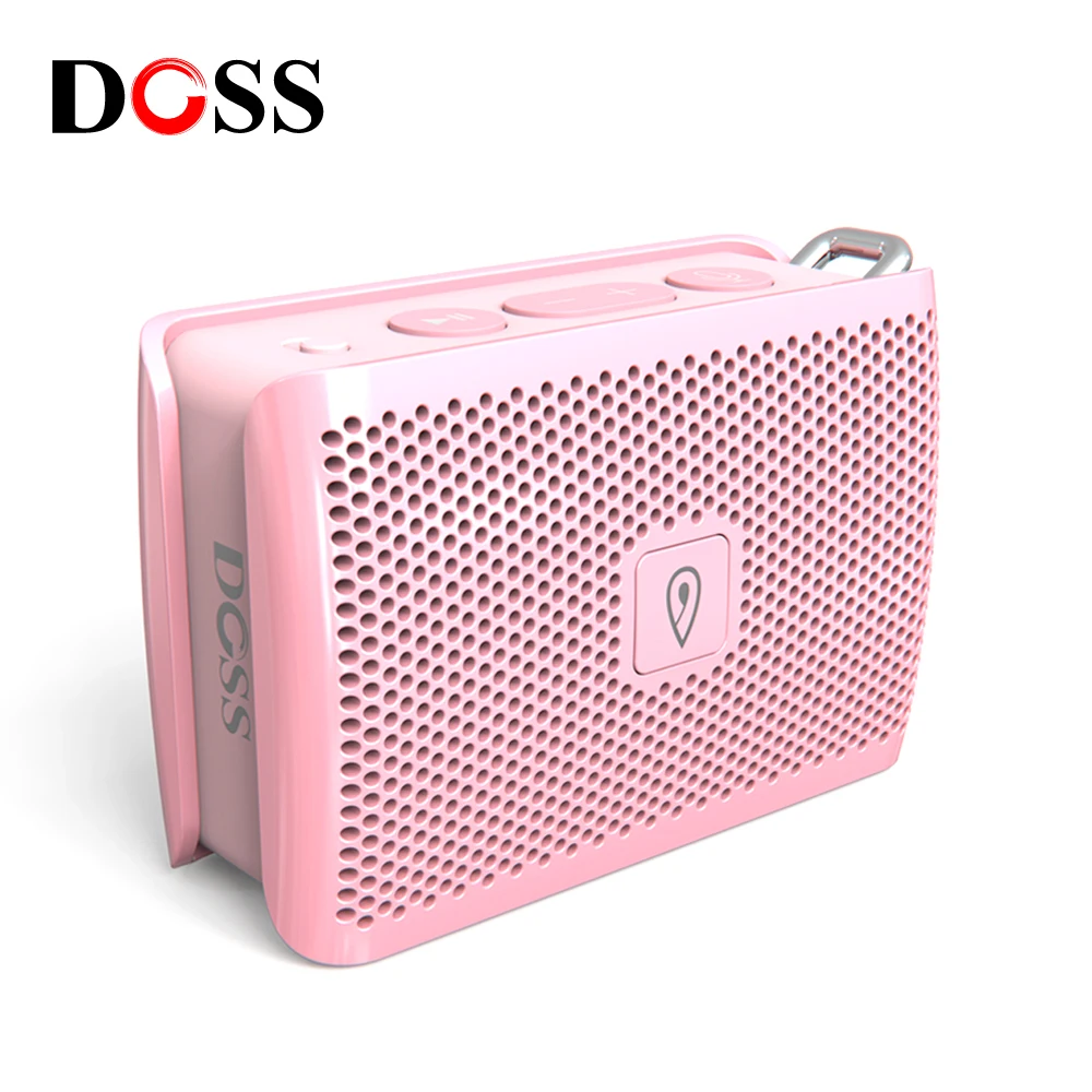 DOSS Wireless Bluetooth Speaker BT4.2 Handheld Listening 5W Big Sound Cute MP3 Music Sound Box Mini Portable Speakers Best Gift