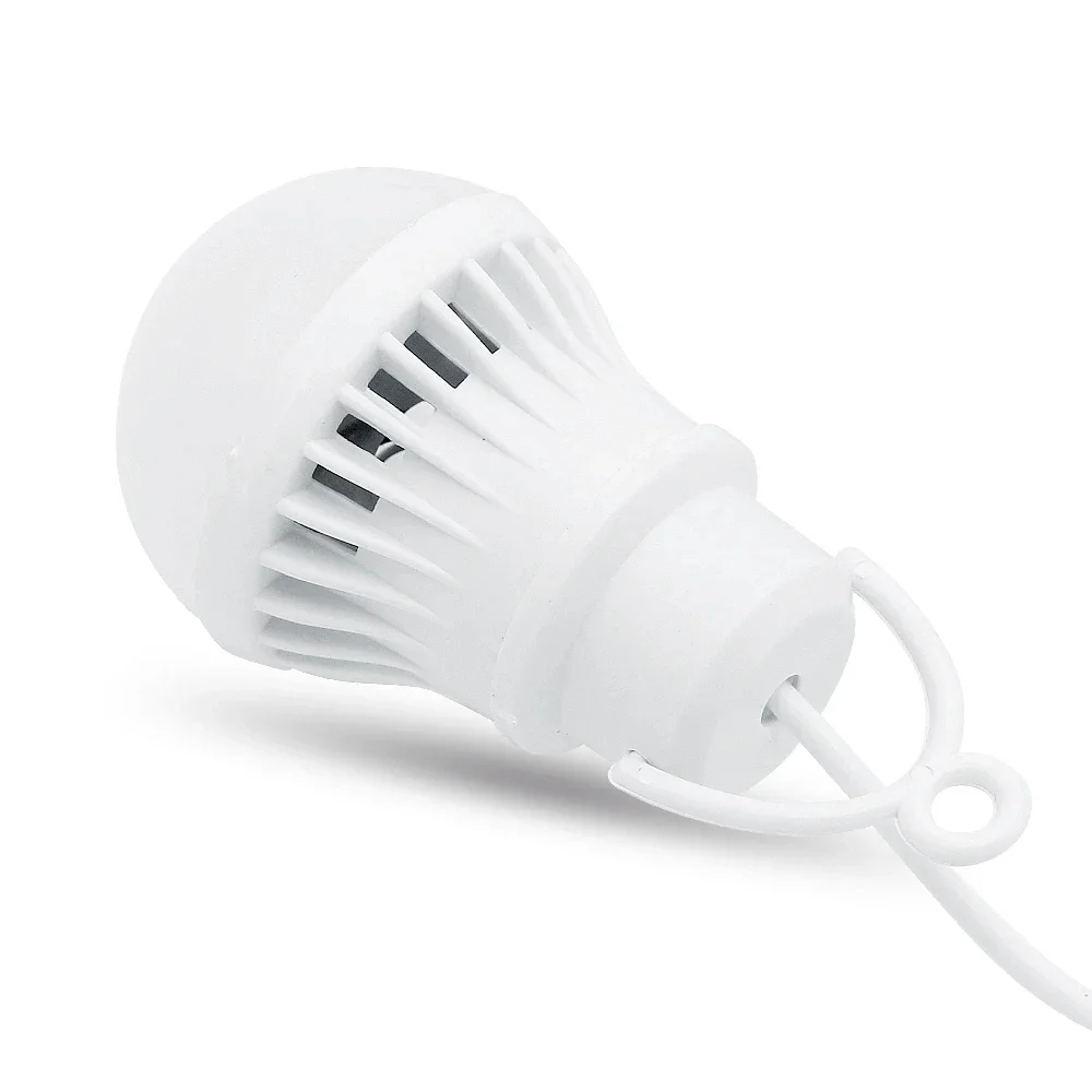USB Lamp Bulb 3/5/7W 5V Emergency Light Lamp LED USB Rechargeable Portable Camping Lantern For Outdoor Camping Tent Lighting