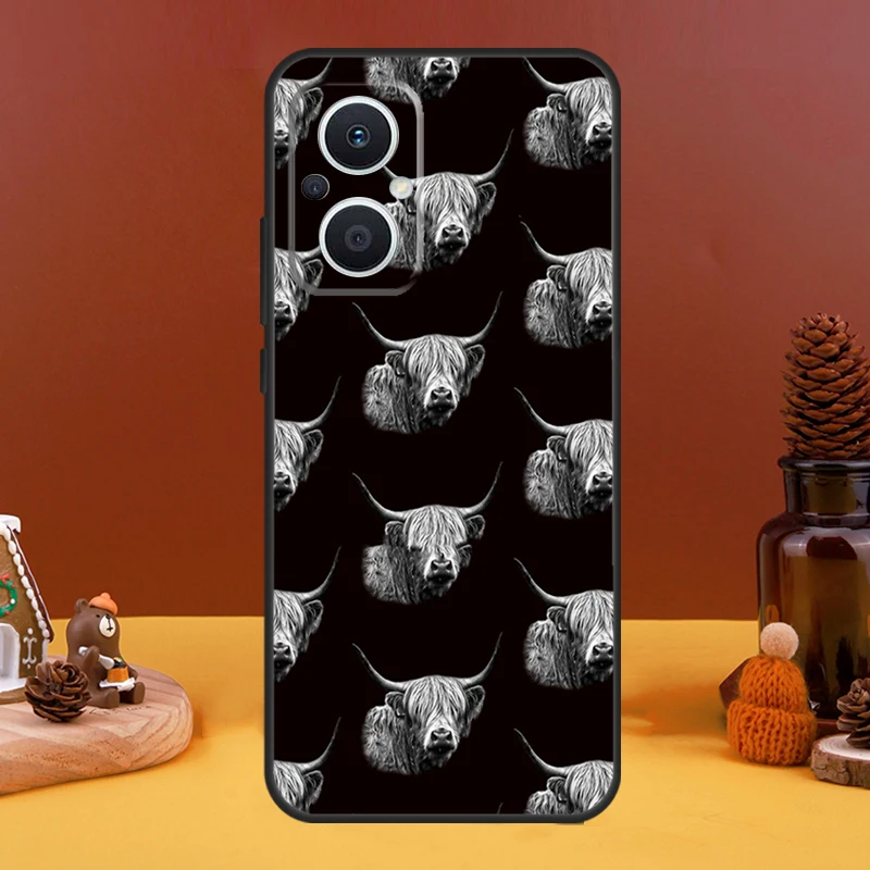 Charming Highland Cows Phone Case Cover