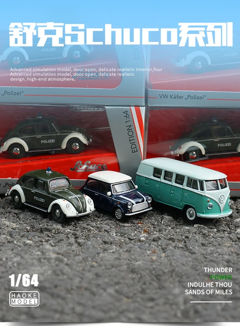 1:64 Schuco Schuco Car Model Volkswagen Beetle Alloy Car Model