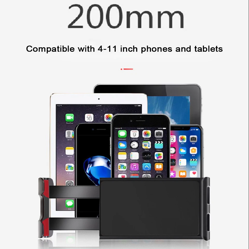 Suporte Universal para Tablet pc Samsung Xiaomi Suporte para Carro Suporte Alongado a Bordo Forte Sucção Ipad 411 - Imagem 6