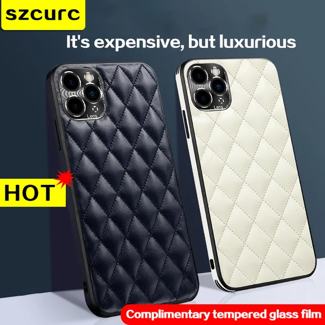 Mobile Phone Case Iphone 13 Pro Apple Luxury - Luxury Leather Phone Case  Iphone 11 - Aliexpress