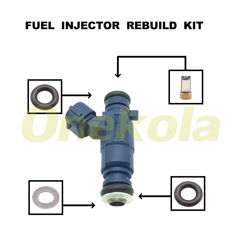 Fuel Injector Seal O-Ring Kit Seals Filters for Chinese cars F01R00M029