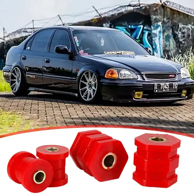 High Performance Polyurethane Auto Tuning Parts Front Lower Control Arm Bushing Kit For HondaCivic EK 96-00 Polyurethane 8-220
