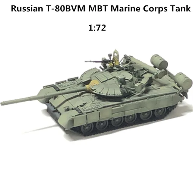 1/35 ジオラマ ソ連軍 戦車 T-72 完成品 ケース付 1:72スケール