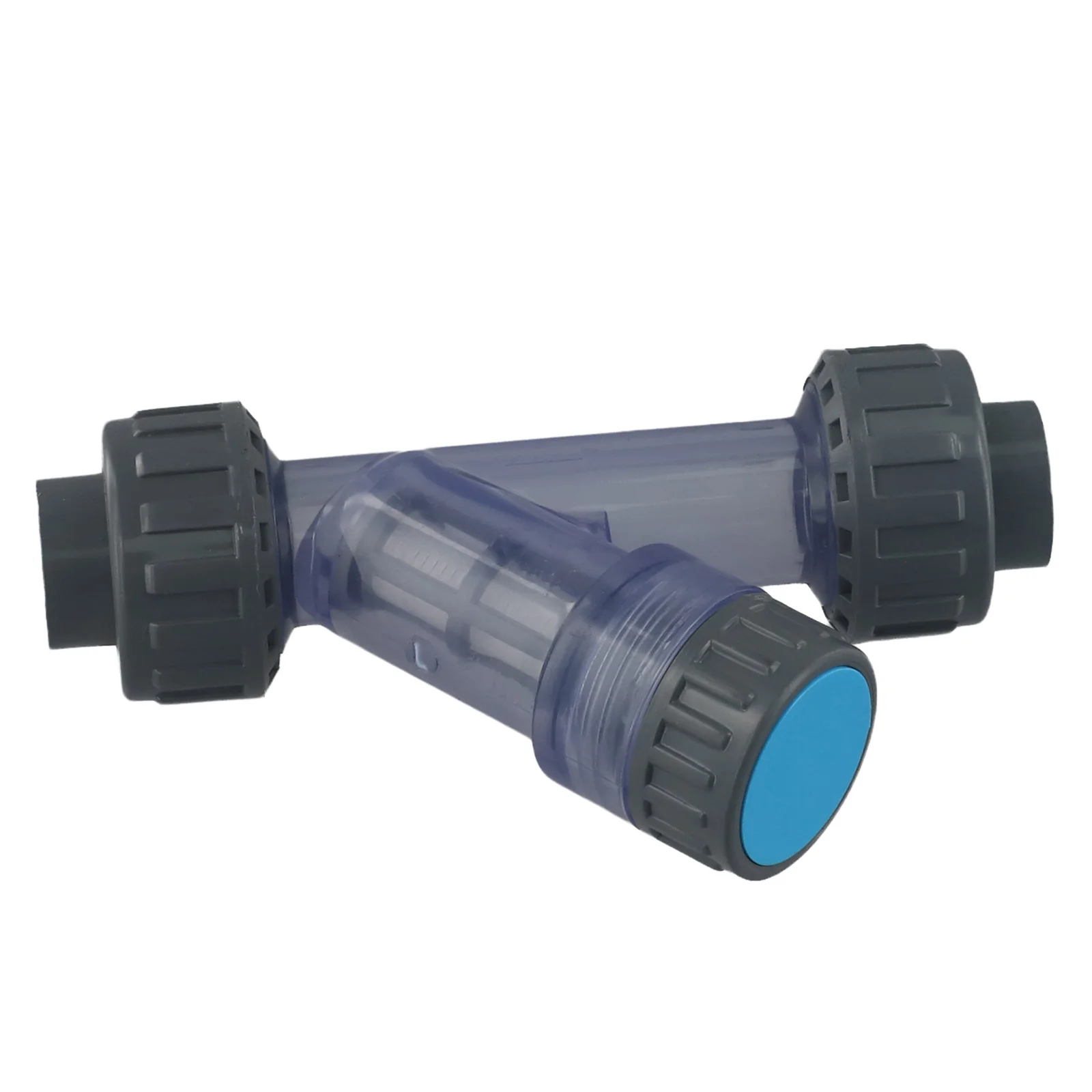 

1pcs I.D 20~63mm Transparent PVC Y-Type Filter Aquarium Fish Tank Irrigation Filters Et Products Fish Aquatic Pet Supplies