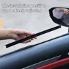 2pcs Auto Side Window Wiper Water Removal Mist Multifunctional Silent Car Window Glass Wiper Rubber Strip Universal Wiper Blades 3