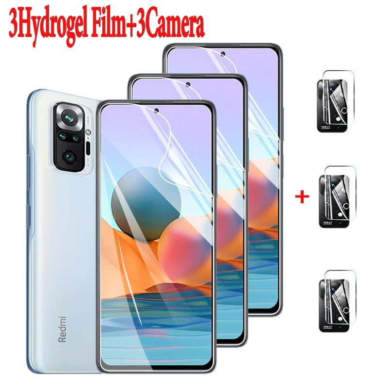 Redmi Note 10 Pro Pellicola Idrogel, Per Xiaomi Redmi Note 10 Pro Fotocamera Redmi Note 9 10 11 Pro Protezioni Di Schermo Redmi Note 12 Pro 5G Hidroge