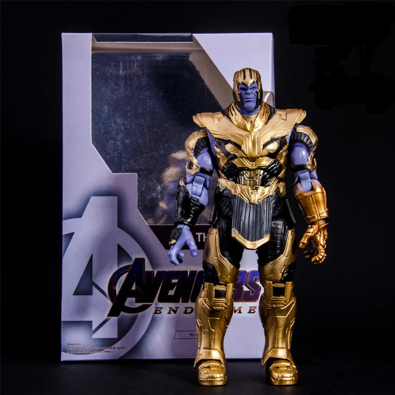 

18cm Marvel Shf Thanos 2nd Generation Figure Avengers Infinity War Bjd Action Figures Collectable Model Pvc Gk Toy Birthday Gift