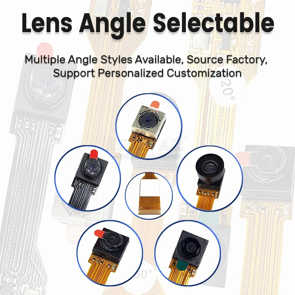 Modulo telecamera OV5647 per fotocamera Raspberry Pi 5 ZERO 6CM grandangolare Fisheye Night Vision Edition 120 160 gradi 5 milioni di pixel - immagine 2