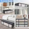 Underbed Storage Bag Foldable Quilt Clothes Storage Bag Large Capacity Dustproof Toys Bags Moisture Dust Proof Proof Organizer 4