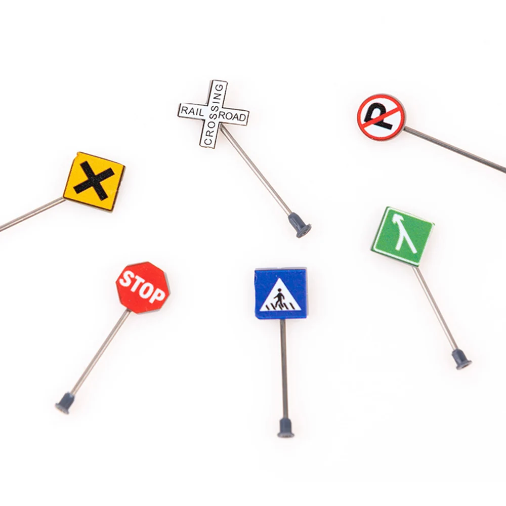 Toy Traffic Signals Ibasenice Mini Traffic Sign Toy Set - 11 Piece ...