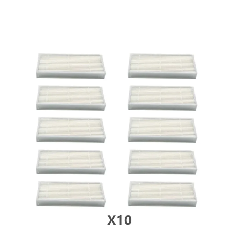 Description Picture 2 of itemHEAP Filter Mop Cloth 10pcs side Brush for chuwi ilife v5s life v5 pro x5 V3L V5 V3S V3S pro V50 Robotic Vacuum Cleaner Parts