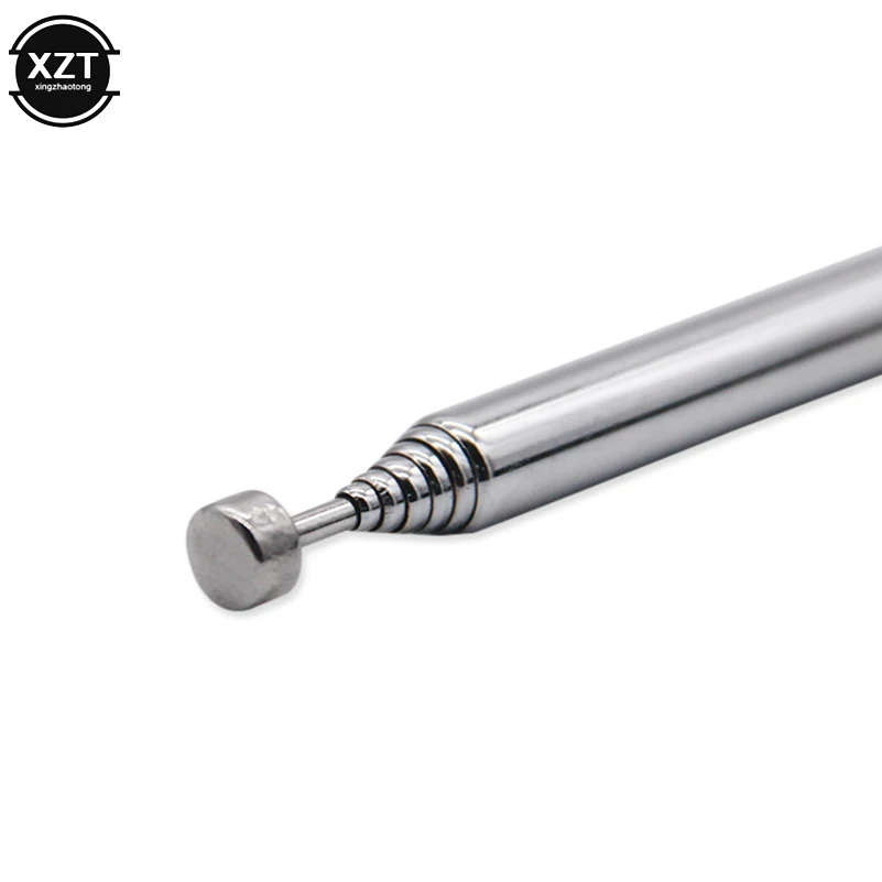 Universal Telescopic Antenna for Electronic Radio DVD Antenna 7 Sections 15dbi DVB-T TV HDTV Antenna IEC Male Connector Aerial