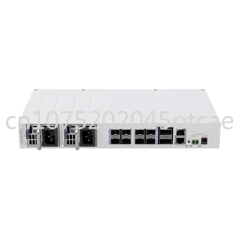 

CRS510-8XS-2XQ-IN L3 Switch 2x100Gigabit QSFP28 Ports, 8x25Gigabit SFP28 Ports, Dual Hot-swap Power Supplies, VLANs ACL