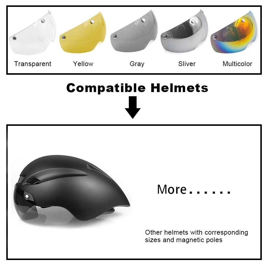 Wildside Road Bicycle Helmet Goggles Hat Lens Replacement Mtb Helmets Goggles Bike Hat Accessorie