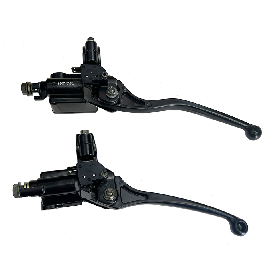 Motorcycle Master Cylinder,Brake Master Cylinder Motorcycle Piston Pump Master Cylinder Clutch Brake Lever Pump Compatible With Go Kart Thre | FI