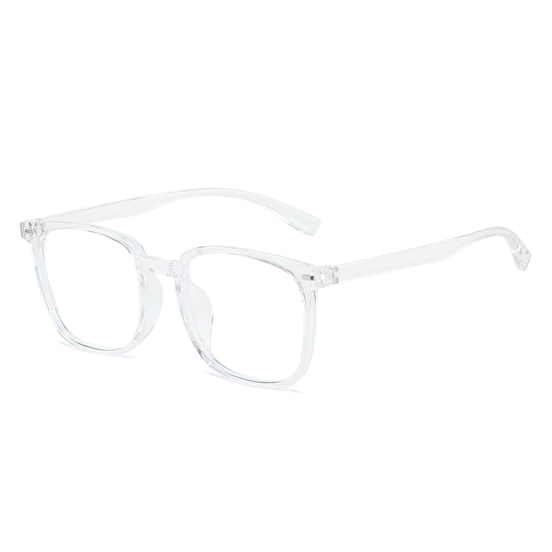 Rivet Frame Square Nearsighted Glasses For Women Men Vintage Anti Blue Rays Student Prescription Spectacles 0 -0.5 -1.0 To -6.0 6