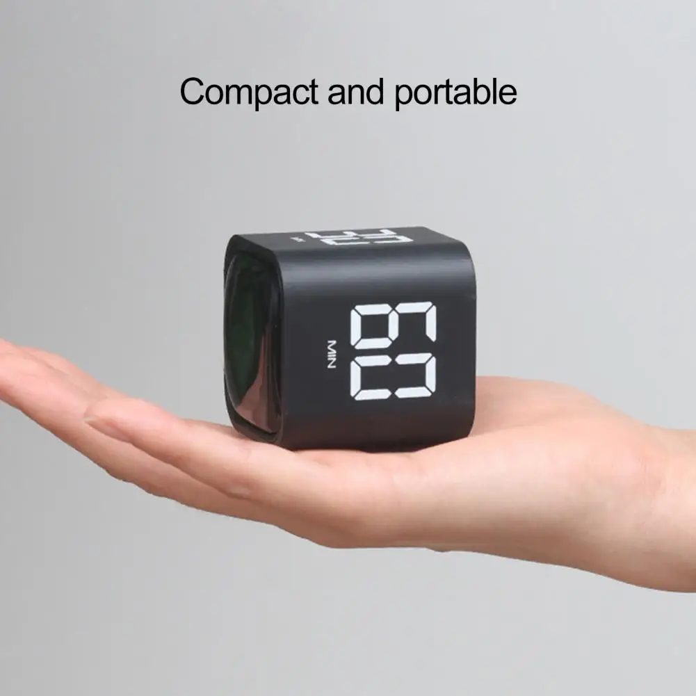 

Setting Timer Efficient Time Management Tool Dual Mode Gravity Sensor Cube Timer with Led Display for Productivity Cooking Study