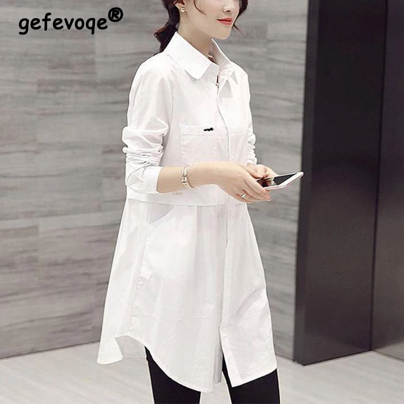 

Spring Summer Vintage Plaid Print Shirt Ladies Casual Fashion Long Sleeve All-match Cardigan Top Women Polo-neck Buttons Blouse