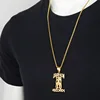 Hip Hop Nightclub TUPAC Chain DEATH ROW Records Necklace For Men New Rap Stainless Steel Pendant Jewelry 6