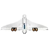 10318 Concorde Airbus Building Blocks Technical 105CM AirPlane Model Brick Educational Toys for Children Christmas Gifts 6