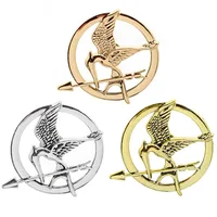 Fashion Trendy Jewelry The Hunger Games Popular Vintage Style Birds Brooches Movies Jewelry Cosplay Gifts 4