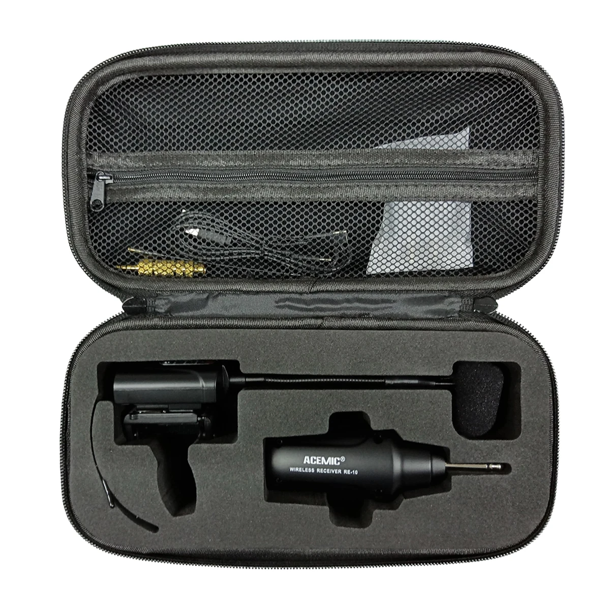Acemic VT-5 무선 바이올린 마이크 시스템, 바이올리니스트 연주 녹음 무대 공연용 UHF 콘덴서
