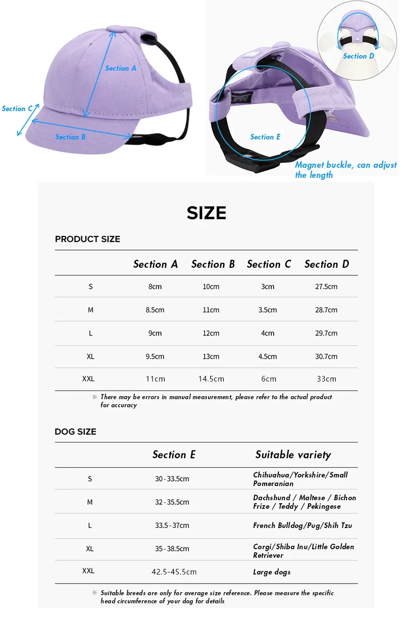 210813-d860f0.jpg Casquette de Baseball pour Petits Chiens - 2025 - Doglovedesign : Vêtement et accessoires pour chiens