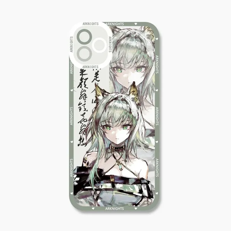 Anime Arknights Game-Themed Silicone Phone Case