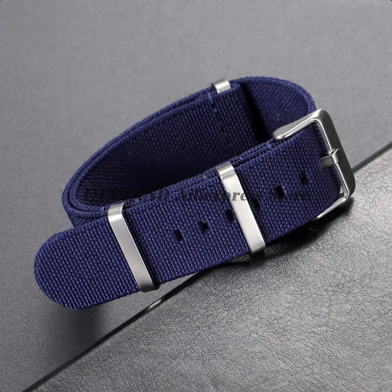 Elastic Nylon Woven Watch Strap Bracelet