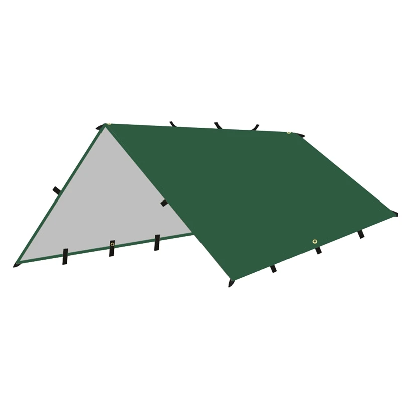 

Outdoor Awning Tarp Waterproof Camping Beach Sunshade Shelter Shade Rain Fly Tent