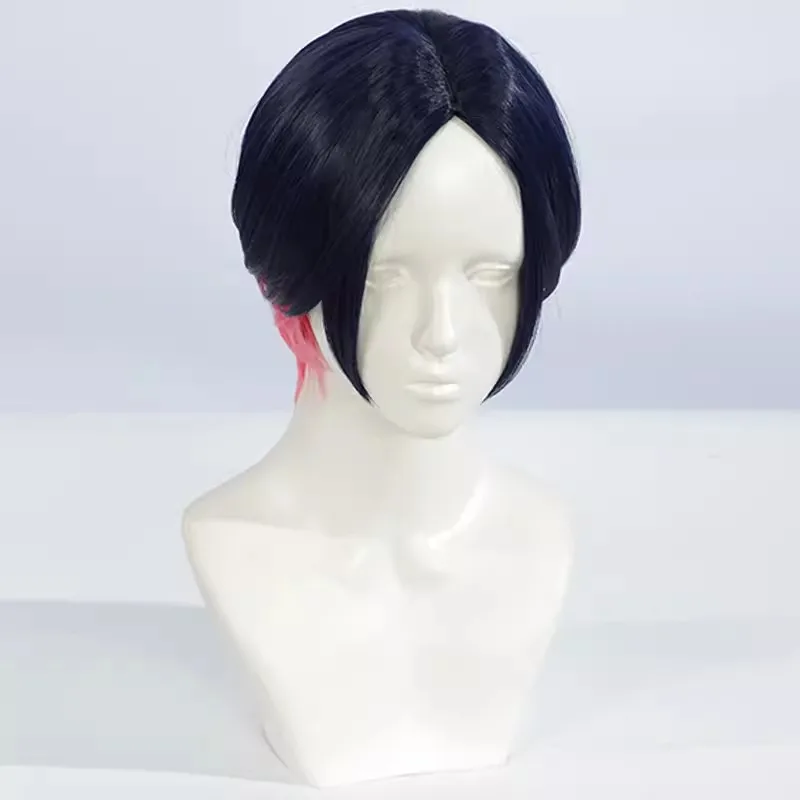 Valorant Neue Heldin Clove Cosplay Perücke Haarspange Headwear Prop Kurzes Hitzebeständiges Synthetisches Haar Halloween Party Rollenspiel Kostenlose Kappe 4