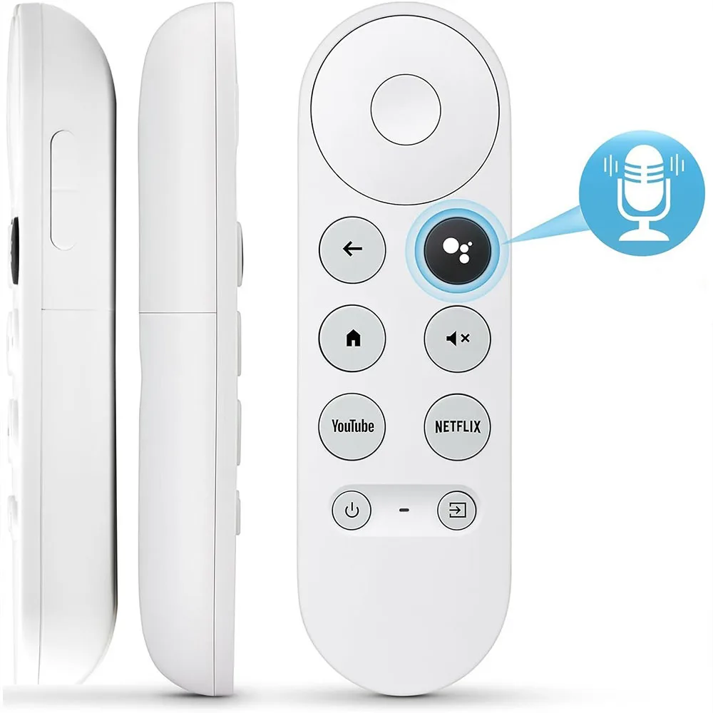 Google Chromecast GA019/20/23용 G9N9N 음성 리모컨, Google 스마트 TV와 호환 가능