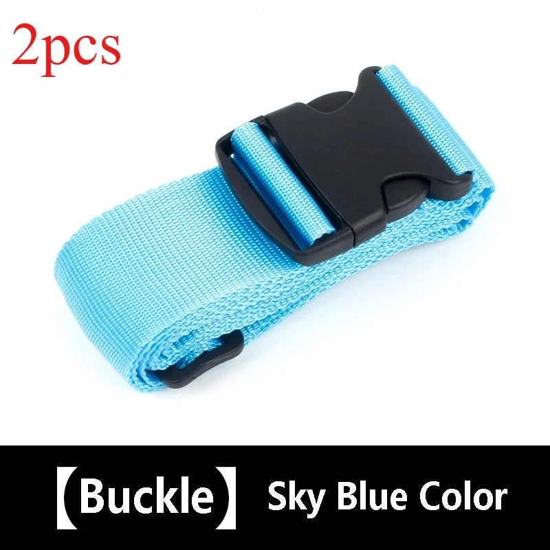 2 Piece Luggage Strap for Suitcases Bundling Packing Belt Suitcase thumbnail 3