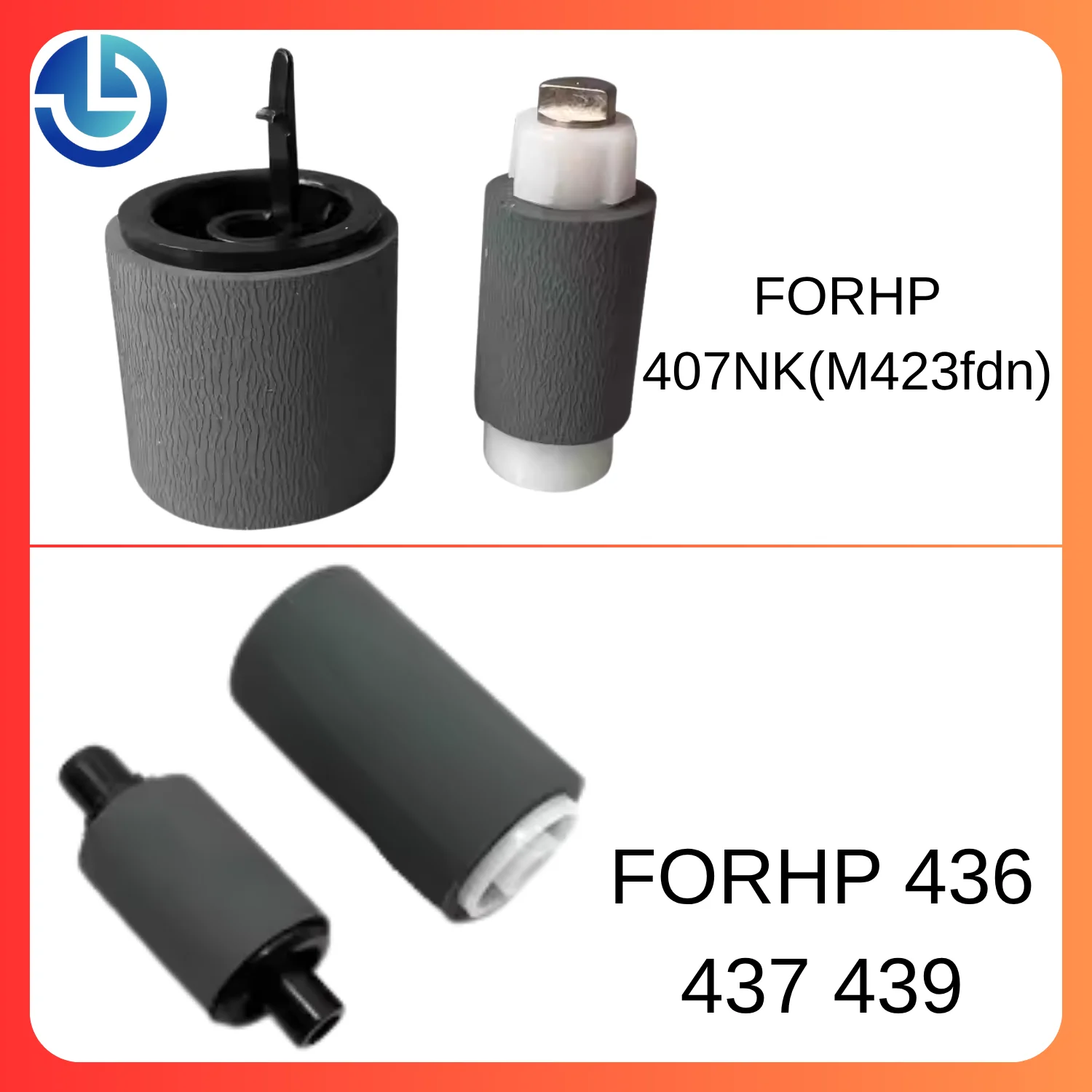 Printer Spare Parts Kit Includes Pickup Roller Separation Pad for HP Universal 407NK 436 437 439 M429DW M329 M405 M404 M305 M30 - 4