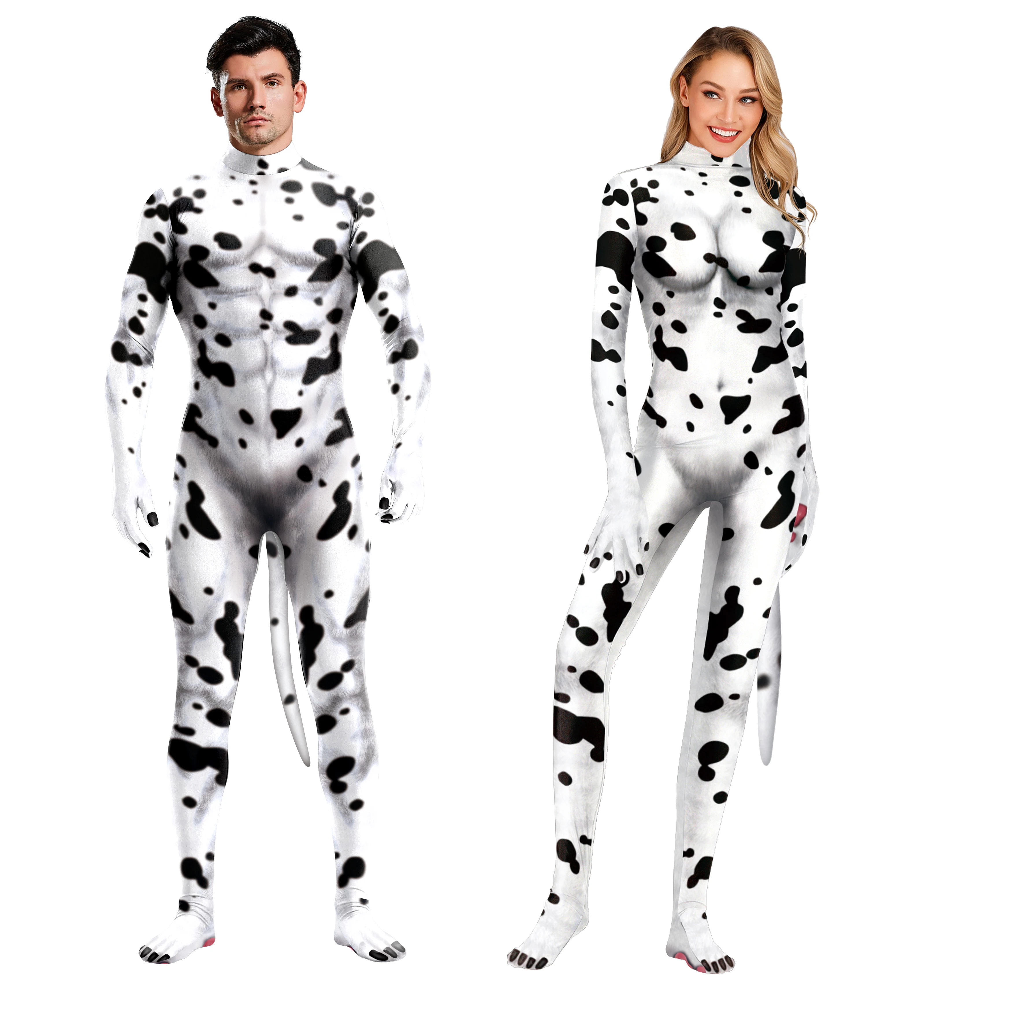 Halloween Cosplay Costumes Animal Catsuits Adult Unisex