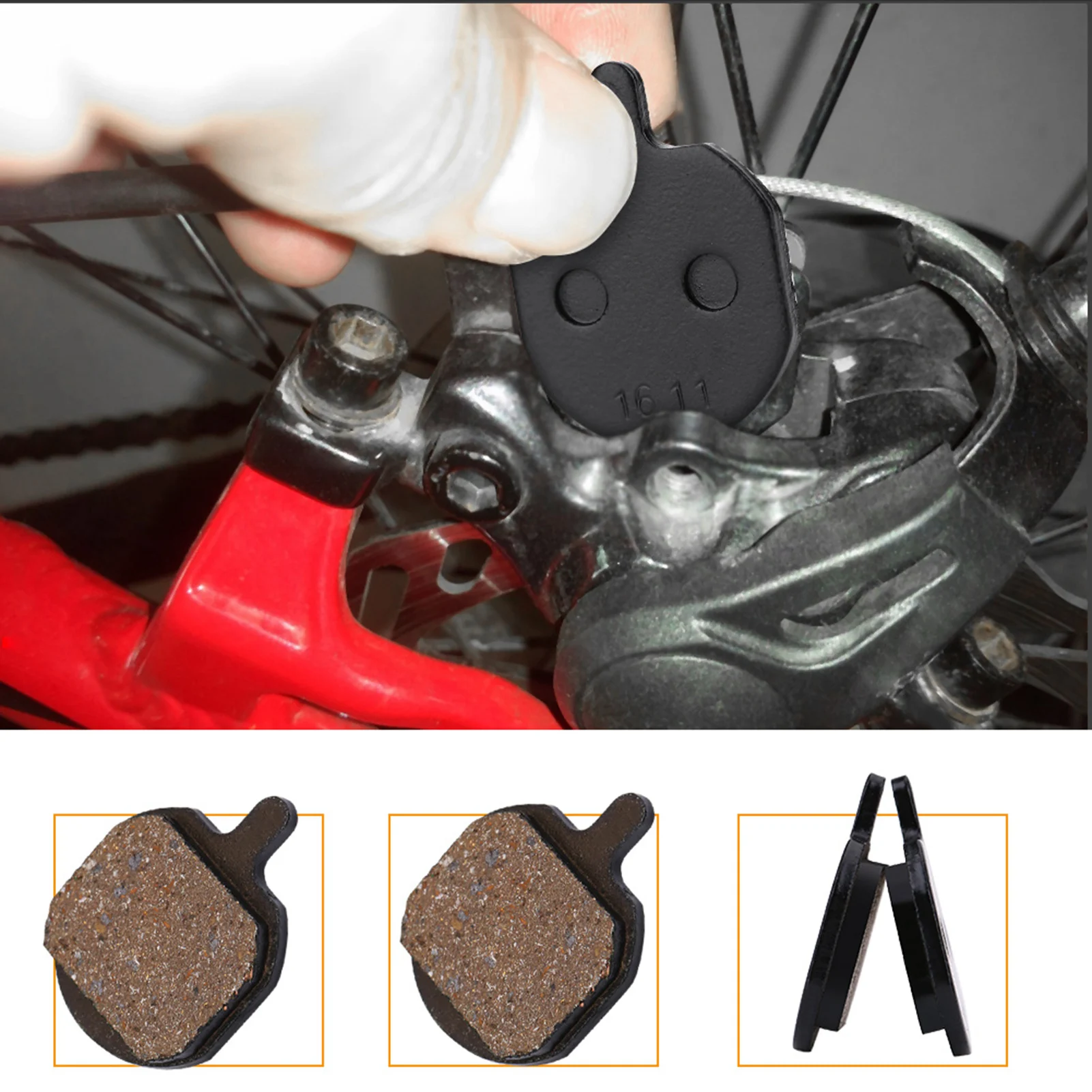 4 Paar Mountainbike Metallic Scheiben bremsbeläge für Hayes Sohle mx2/3/4/5 cx5 GX-C gx2 Bremsbeläge Scheiben bremsbeläge Harz bremsbeläge – Detail 9