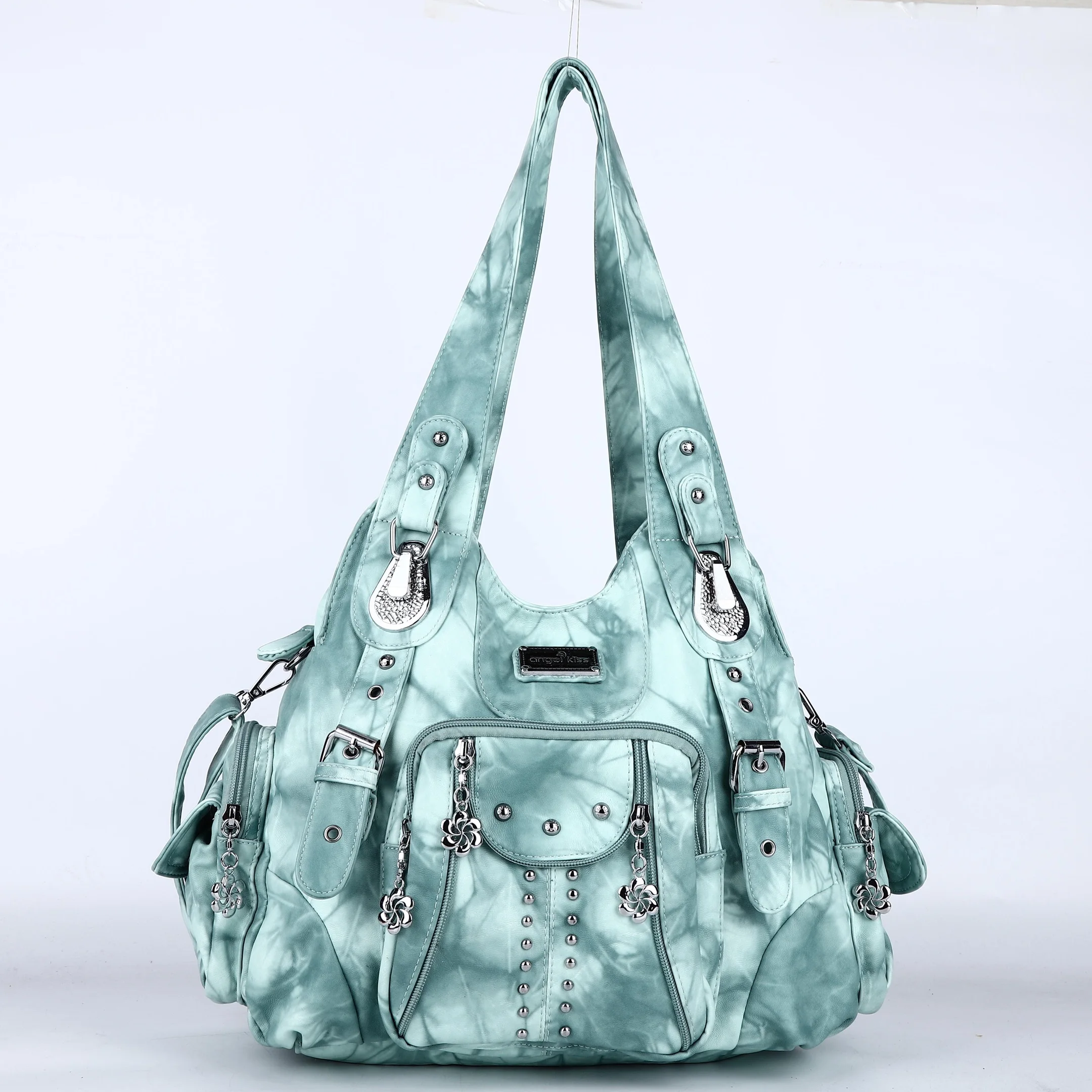 Angelkiss Bag Women Fashion Handbags Women Shoulder Bags PU Leather Handbag Female Satchel Big Shoulder Purse Bag bolsa feminina 2