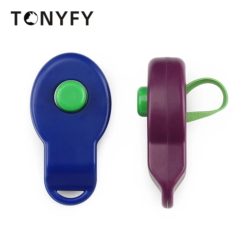 Dog Training Clicker Dogs Training Sound Pet Puppy Pet Cats Trainer Clicker Tool with Elastic Belt Trainer Award Supplies