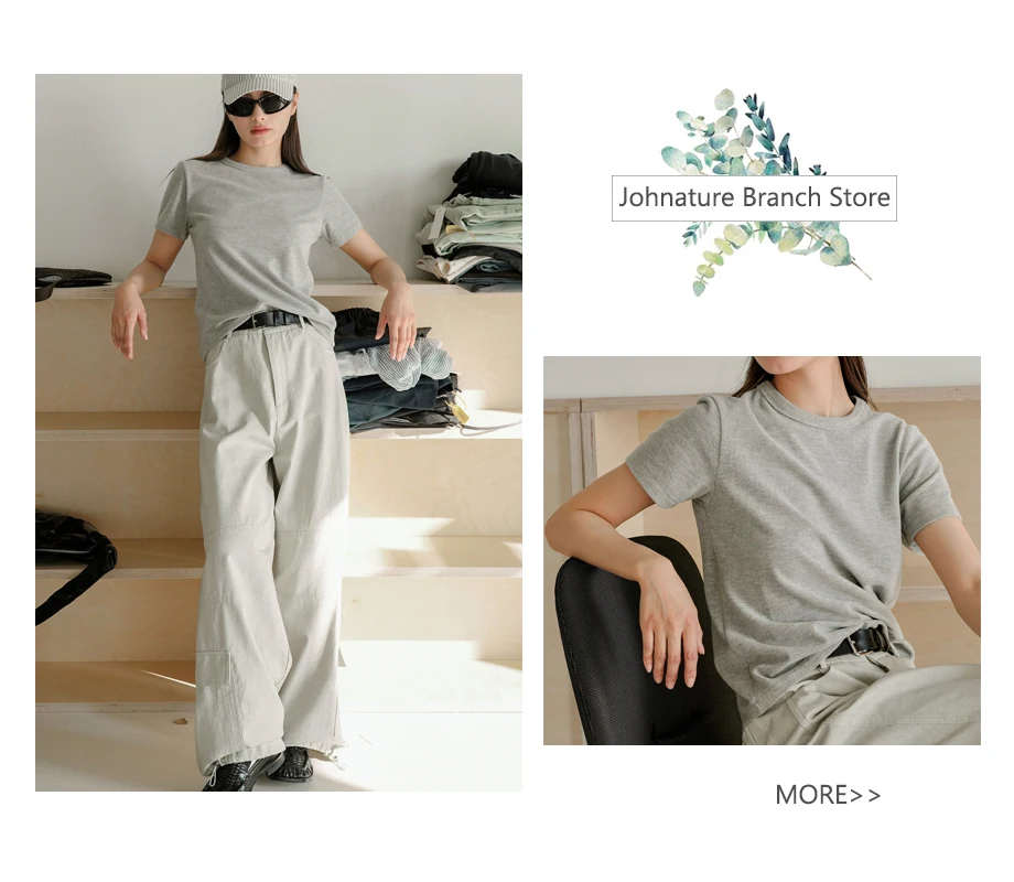 Johnature Korean Vintage Loose Sashes Women Trench 2025 Autumn New Loose Turn-down Collar Long All Match Female Coats