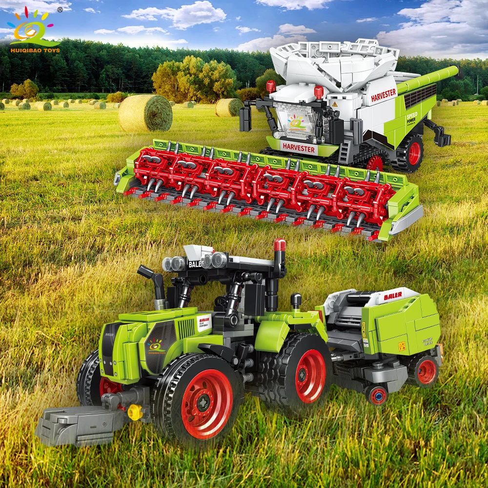 Farmer Truck & Tractor Building Set 3