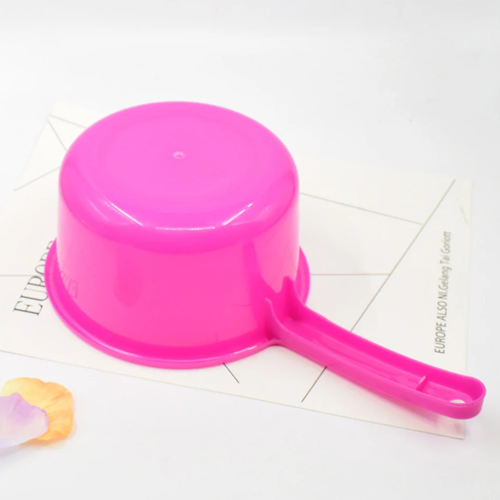 Plastic Long Handle Water Ladle Home Kitchen Household Nonslip Grip Water Dipper Ladle Bailer (Random)