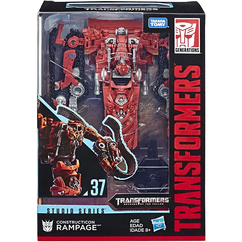 Original Transformers Studio Series Ss37 Rampage E4180As00 Revenge Of The Fallen' Constructicon Rampage Action Figure Toys
