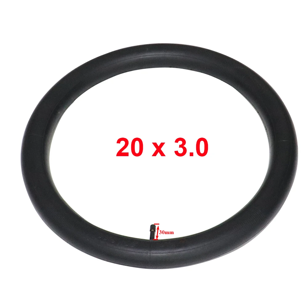 Tyres 20x3 20x3.0 Butyl Rubber Inner Tube 20x3.00 Inner Camera Straight For 20 Inch Tire Electric Vehicle Accessories